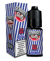 SERIOUSLY SODA 10ML NIC SALTS BLUE WING (10)